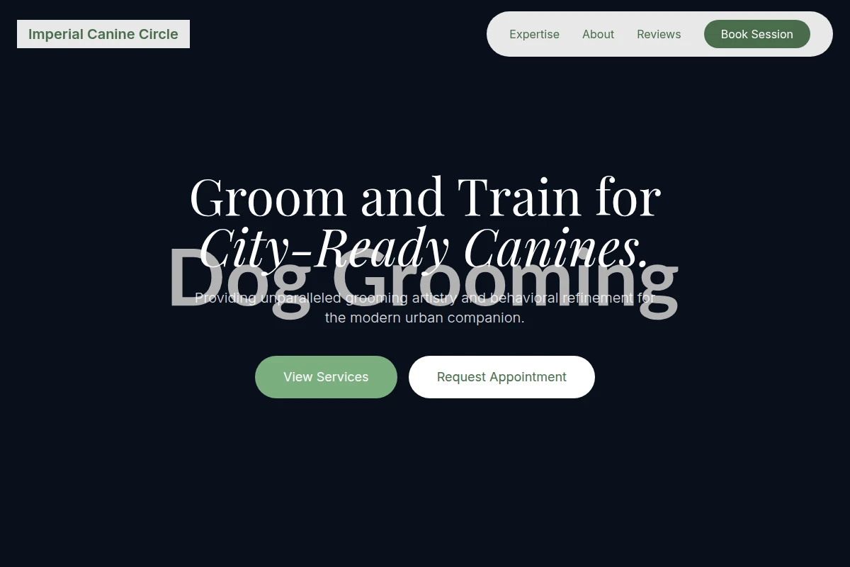 Pedigree Dog Grooming