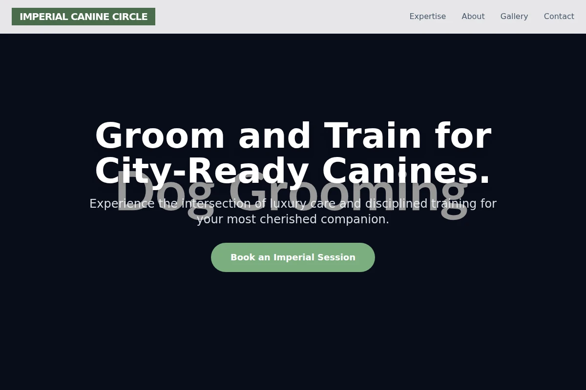 Groom Dog Grooming
