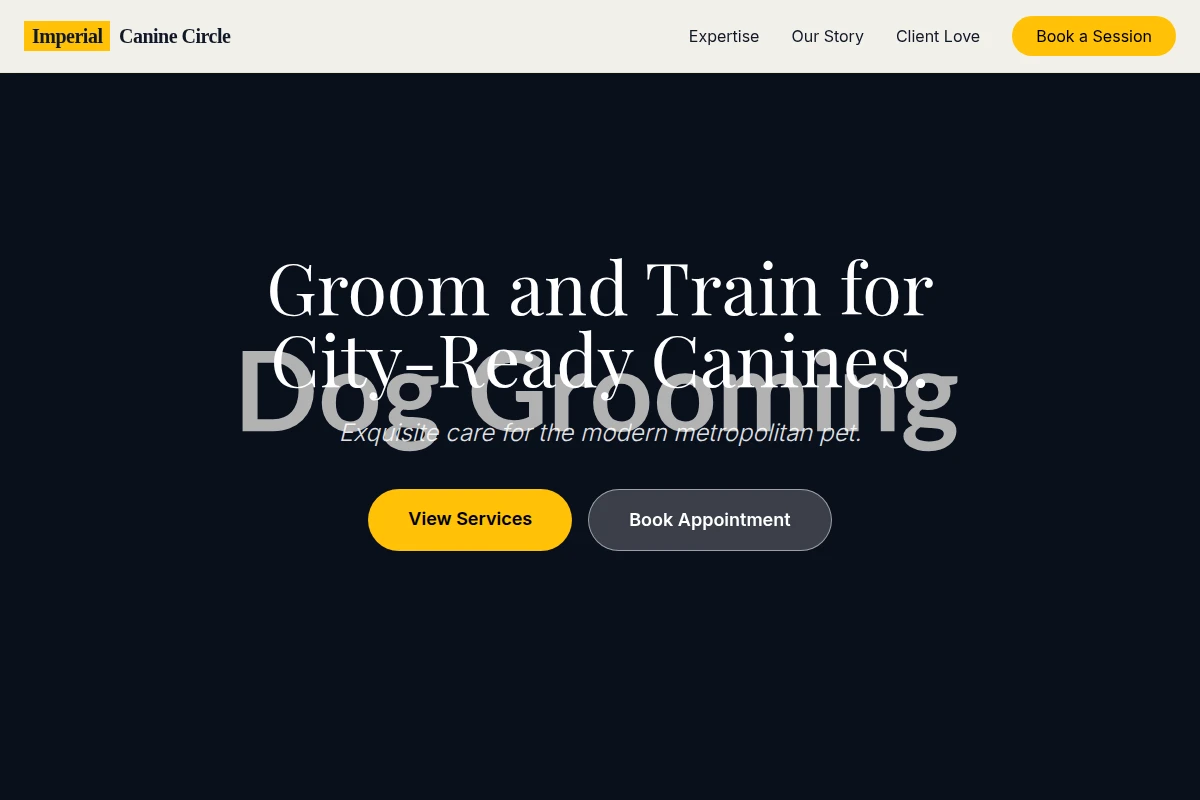 Trim Dog Grooming