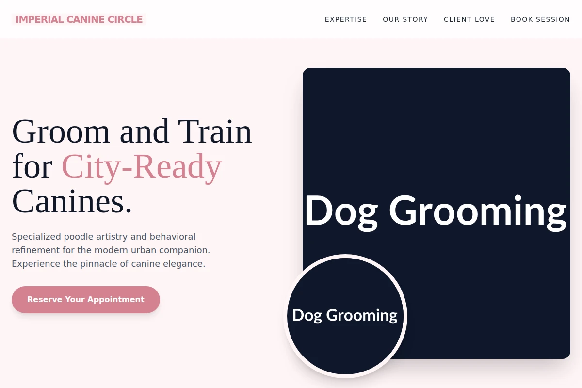 Poodle Dog Grooming