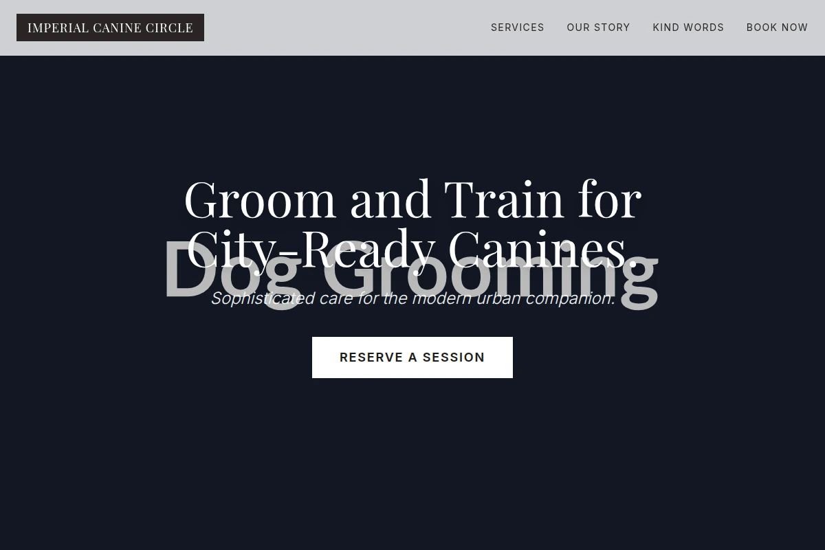 Handler Dog Grooming
