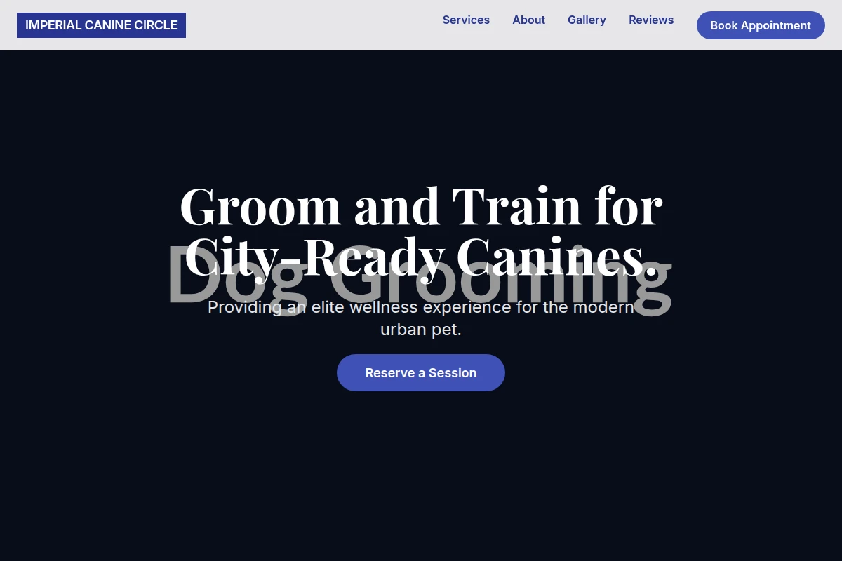 Spa Dog Grooming