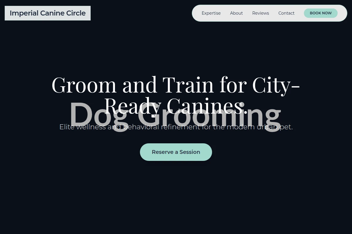 Luxury Dog Grooming