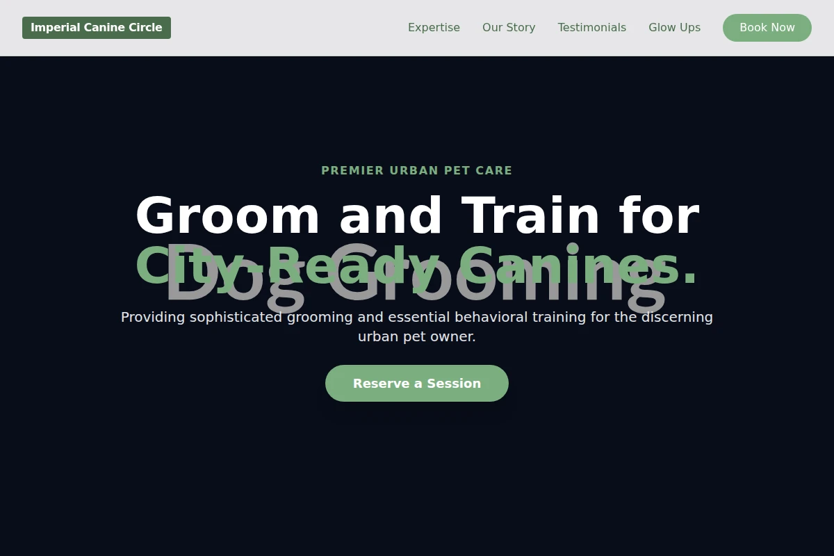 City Dog Grooming