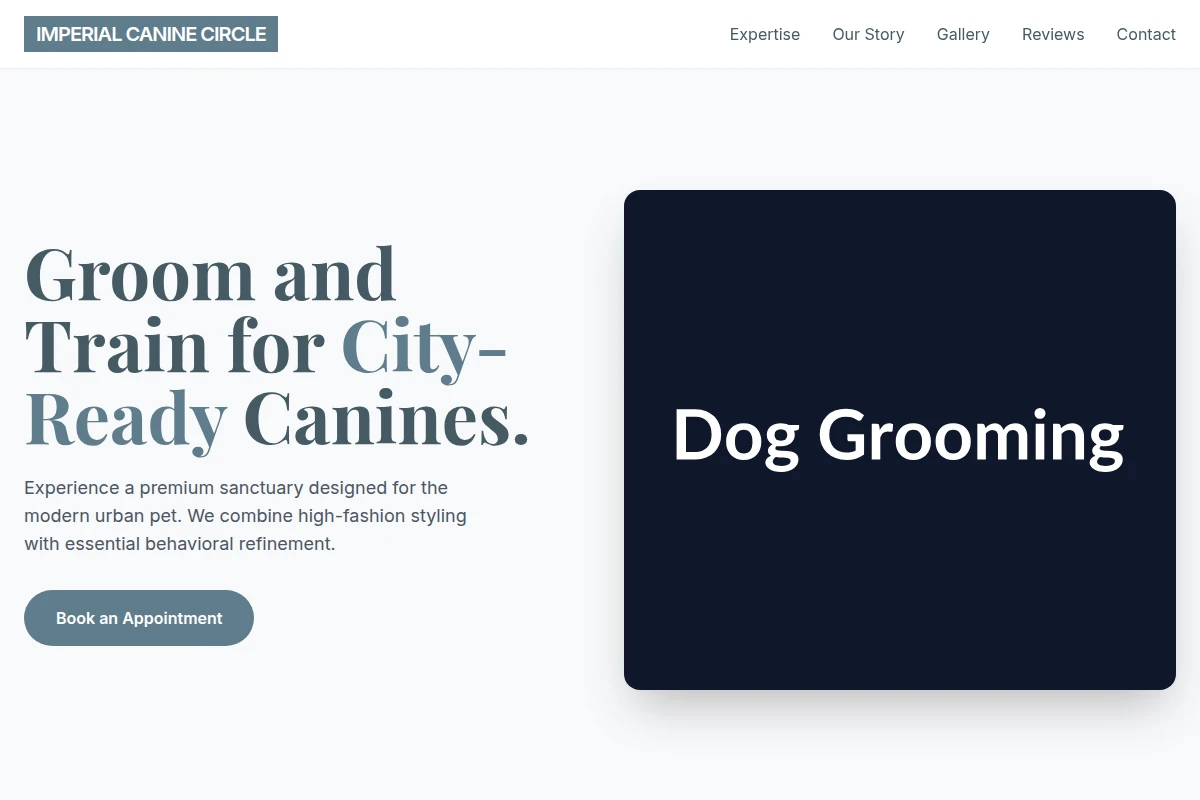 Modern Dog Grooming