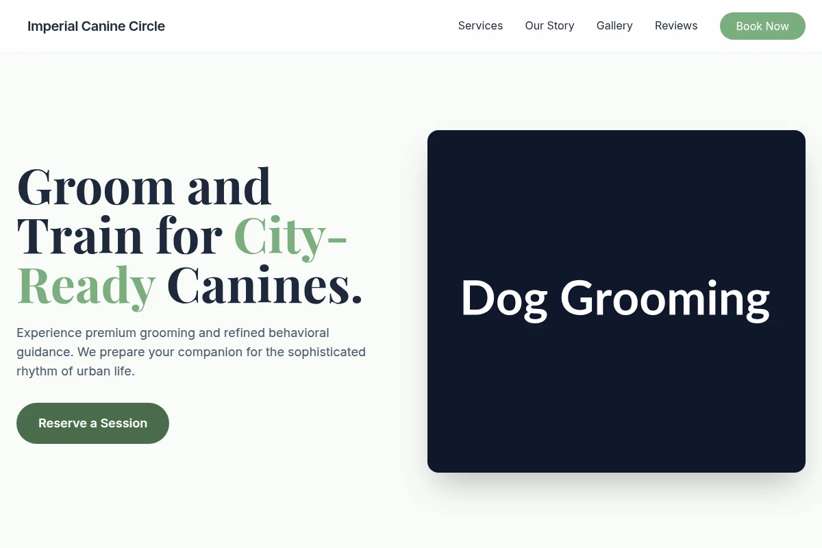 Shampoo Dog Grooming