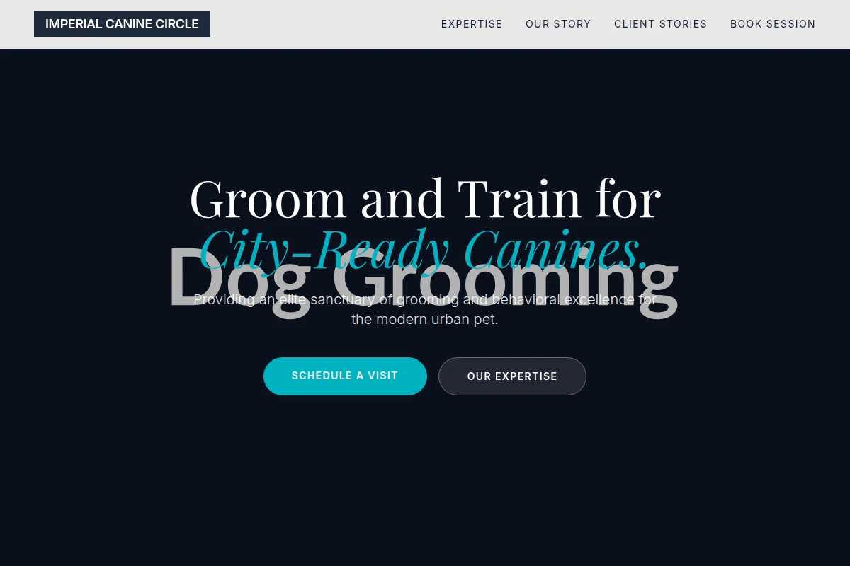 Handler Dog Grooming