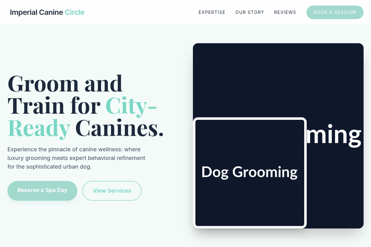 Pedigree Dog Grooming