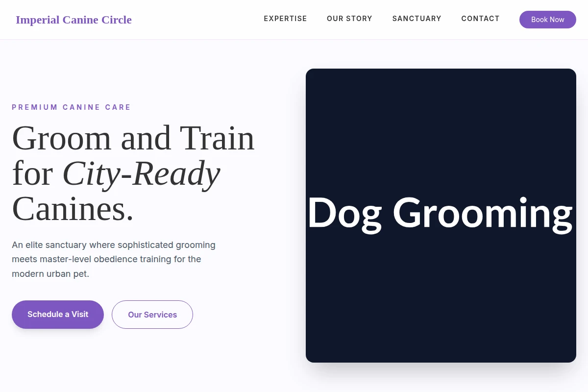 Obedience Dog Grooming