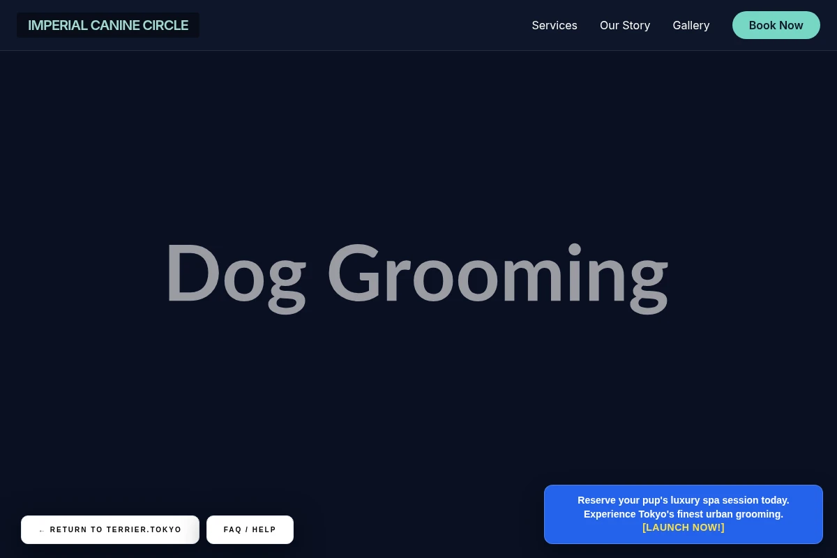 Shampoo Dog Grooming