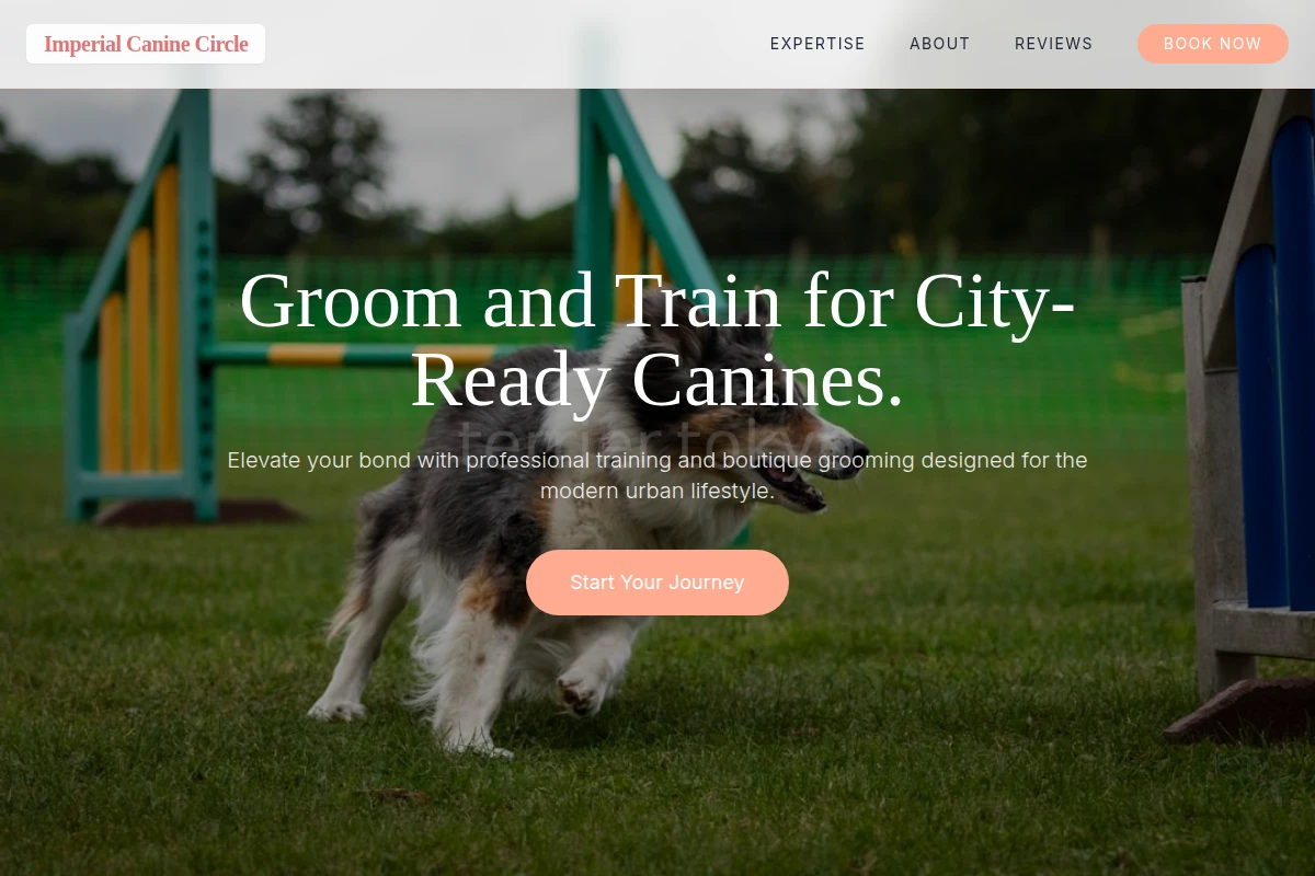 Walker Dog Training