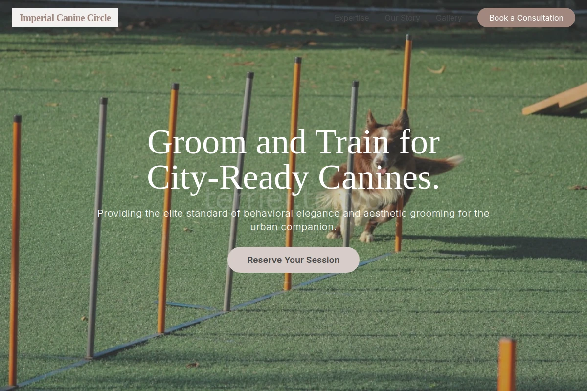 Luxury Dog Training