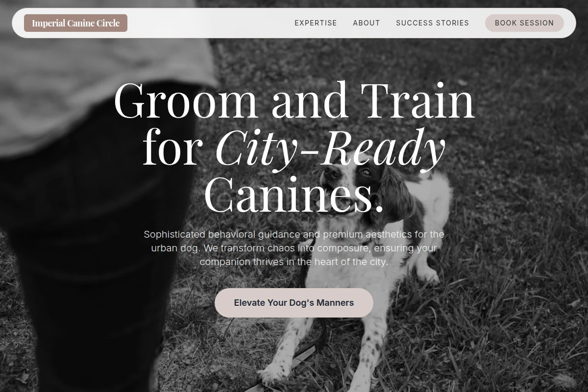 Shibuya Dog Training