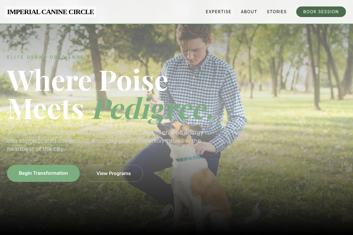 Training Dog Training