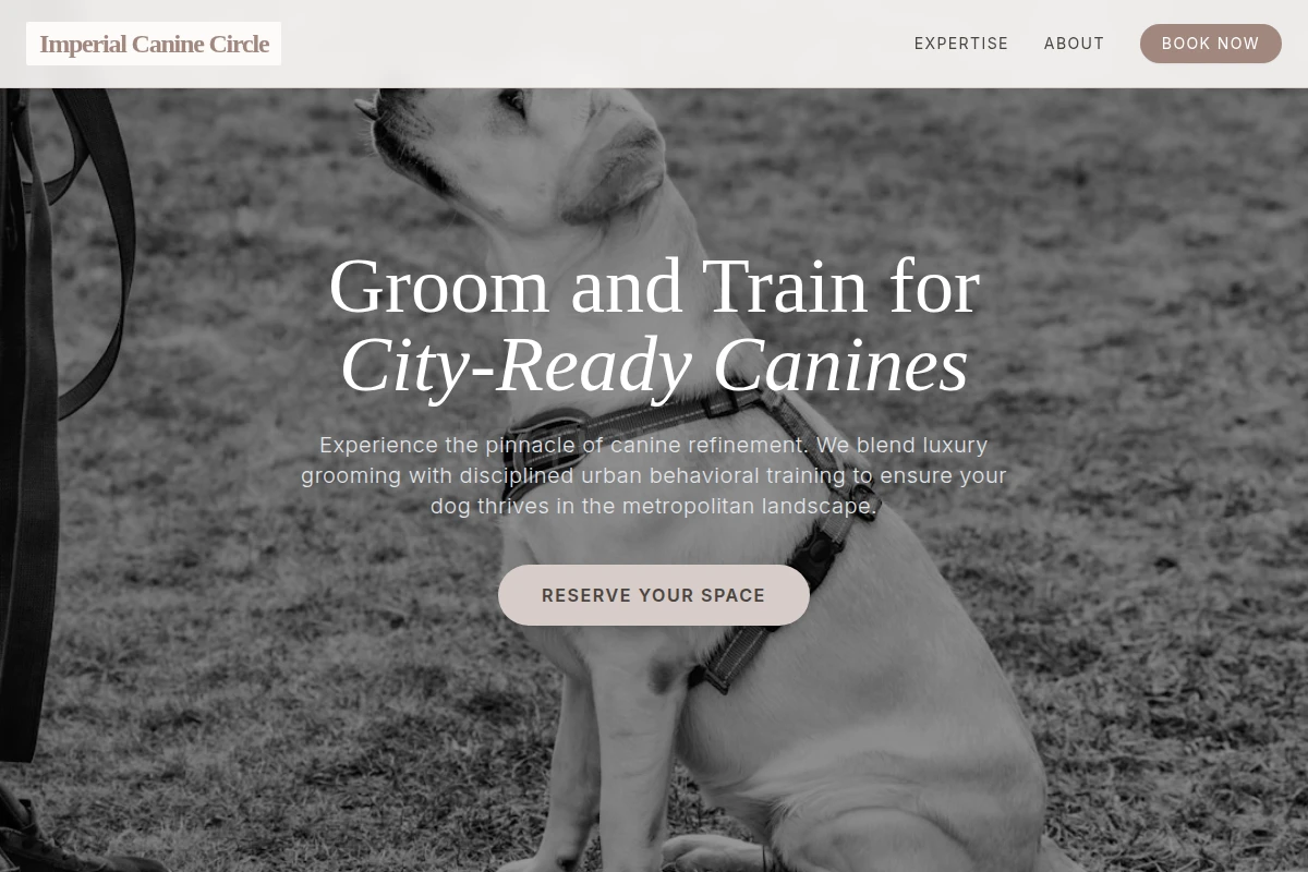 Spa Dog Training