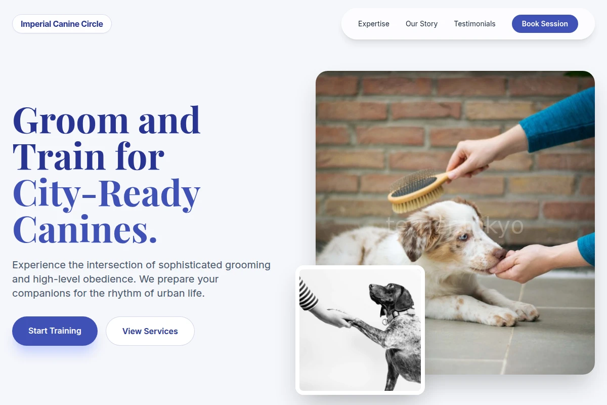 Groom Dog Training