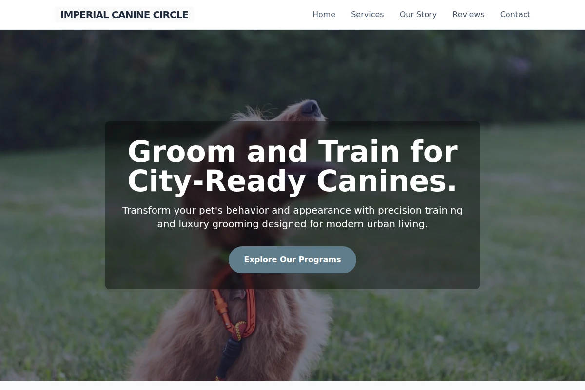 Brush Dog Training